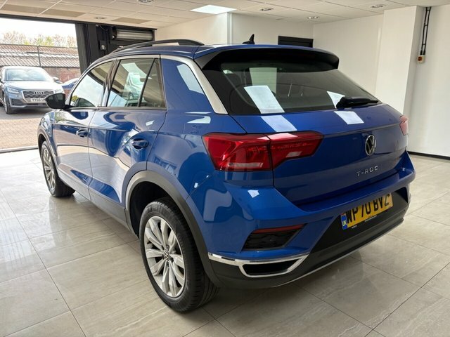 Volkswagen T-Roc 2021 1.0 Tsi Se Suv Euro 6 Ss WP70BVZ Blue #5