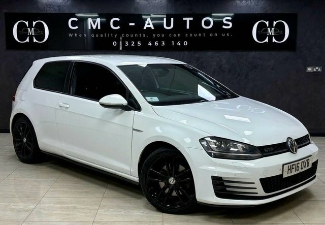Volkswagen Golf 2016 2.0 Tdi Bluemotion Tech Gtd Hatchback Die HF16OXB White