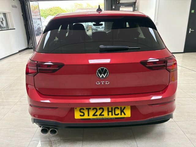 Volkswagen Golf 2022 2.0 Tdi Gtd Hatchback Dsg Euro 6 ST22HCK Red #4