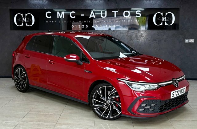 Volkswagen Golf 2022 2.0 Tdi Gtd Hatchback Dsg Euro 6 Red