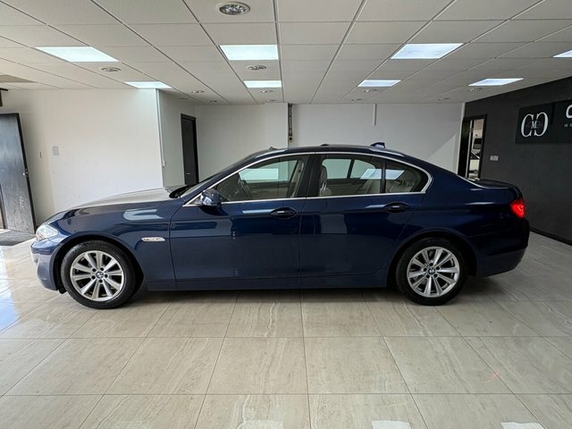 BMW 5 Series 2012 2.0 520D Se Saloon Euro 5 S MJ62JTY Blue #6