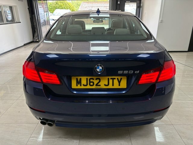 BMW 5 Series 2012 2.0 520D Se Saloon Euro 5 S MJ62JTY Blue #4