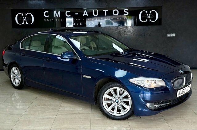 BMW 5 Series 2012 2.0 520D Se Saloon Euro 5 S Blue