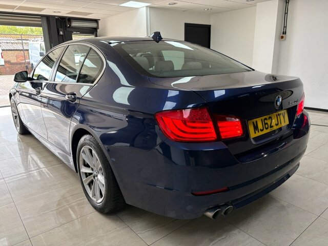 BMW 5 Series 2012 2.0 520D Se Saloon Euro 5 S MJ62JTY Blue #5