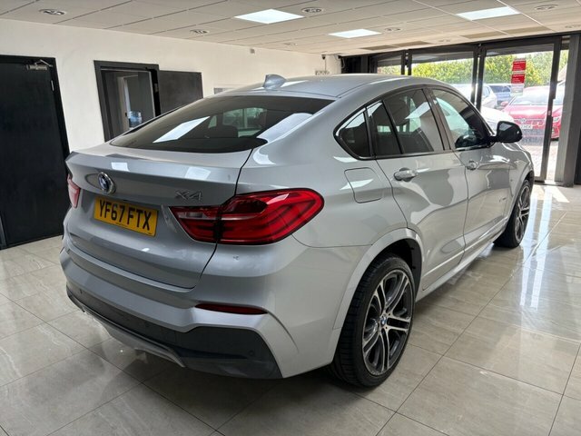 BMW X4 2017 3.0 30D M Sport Suv Xdrive Eu YF67FTX Silver #3