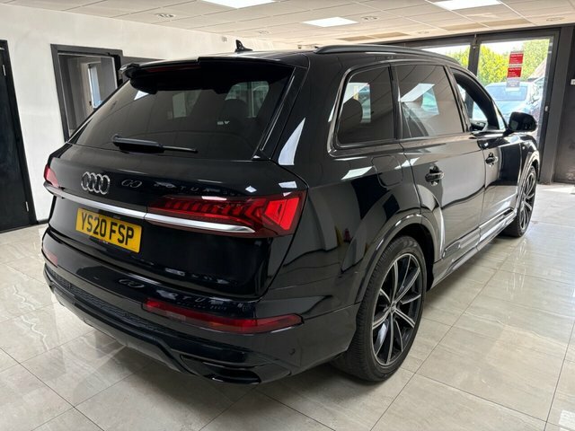 Audi Q7 2020 3.0 Tdi V6 50 Black Edition Suv Ti YS20FSP Black #3
