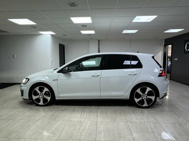 Volkswagen Golf 2014 2.0 Tsi Bluemotion Tech Gti Hatchback Pet White #6