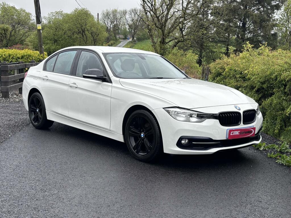BMW 3 Series 2.0 318D Sport Saloon Euro 6 S White