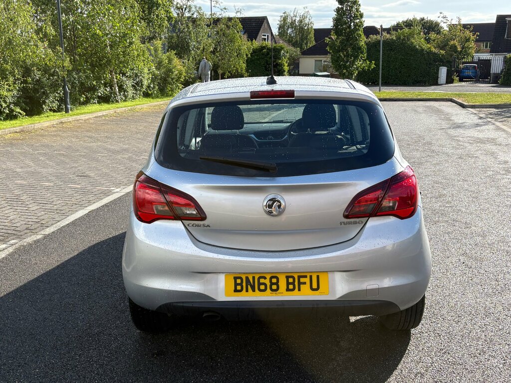 Vauxhall Corsa 1.4I Turbo Ecotec Energy Hatchback Manu BN68BFU Silver #6