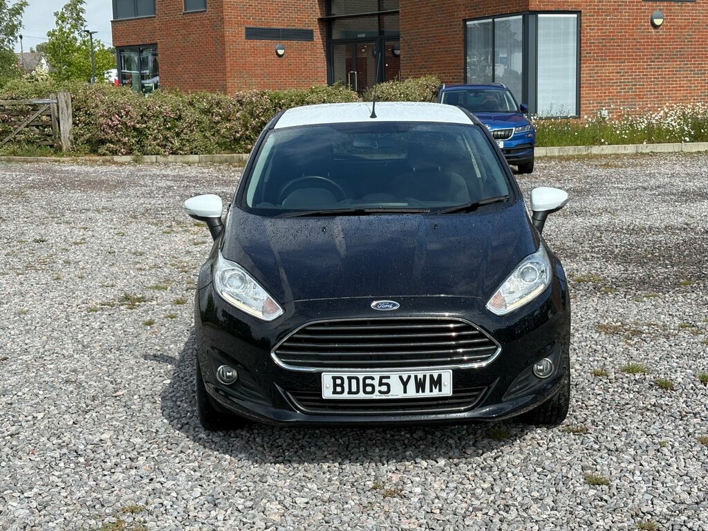 Ford Fiesta 1.25 Zetec Black Edition Hatchback Manu BD65YWM Black #2