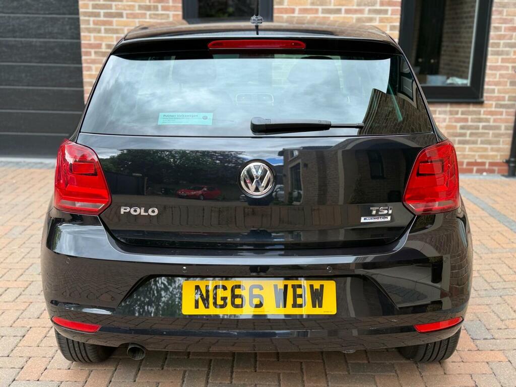 Volkswagen Polo Hatchback 1.2 Tsi Bluemotion Tech Match Euro 6 S S2CVA Black #6