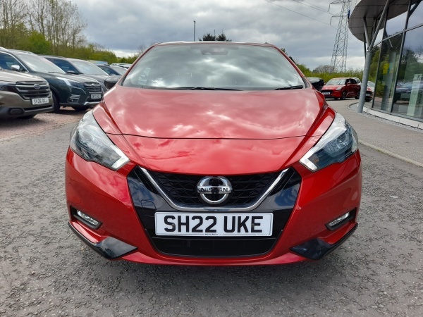 Nissan Micra 1.0 Ig-t 92 N-sport Cvt SH22UKE Red #2