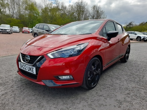 Nissan Micra 1.0 Ig-t 92 N-sport Cvt SH22UKE Red #3