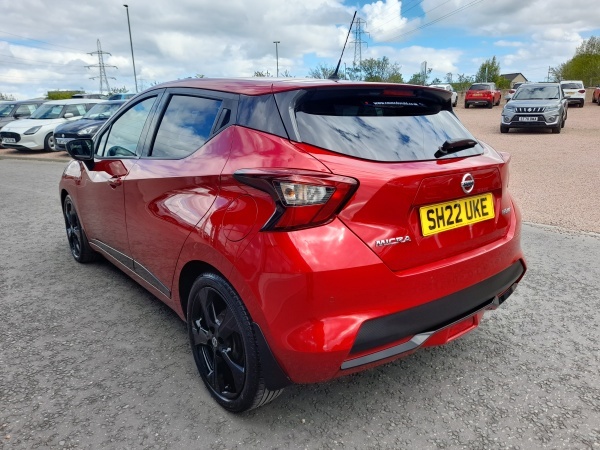 Nissan Micra 1.0 Ig-t 92 N-sport Cvt SH22UKE Red #5