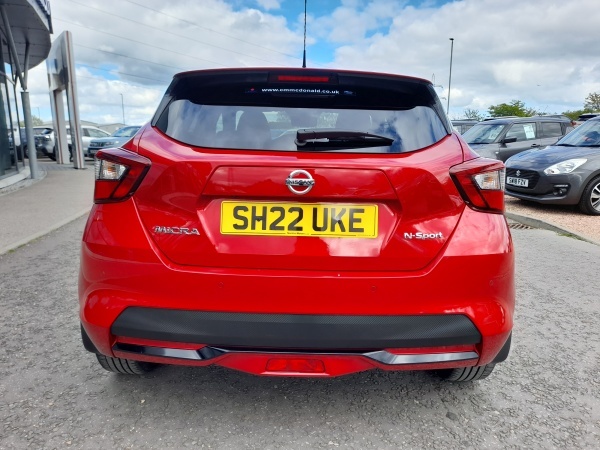 Nissan Micra 1.0 Ig-t 92 N-sport Cvt SH22UKE Red #6