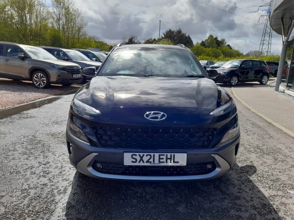 Hyundai Kona 1.6 Gdi Hybrid Premium Dct SX21EHL Black #2