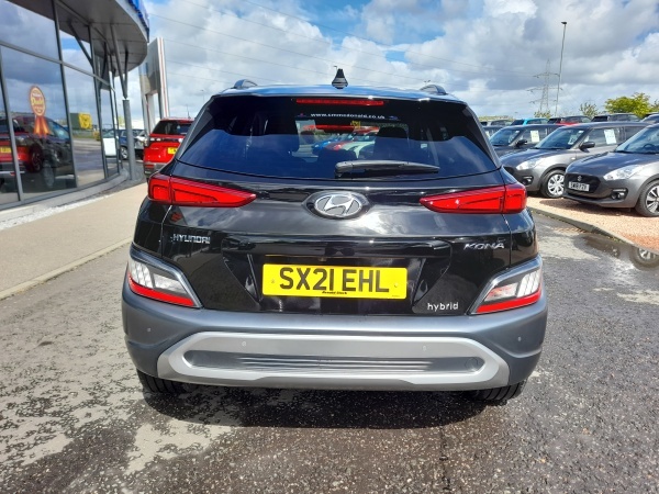 Hyundai Kona 1.6 Gdi Hybrid Premium Dct SX21EHL Black #6