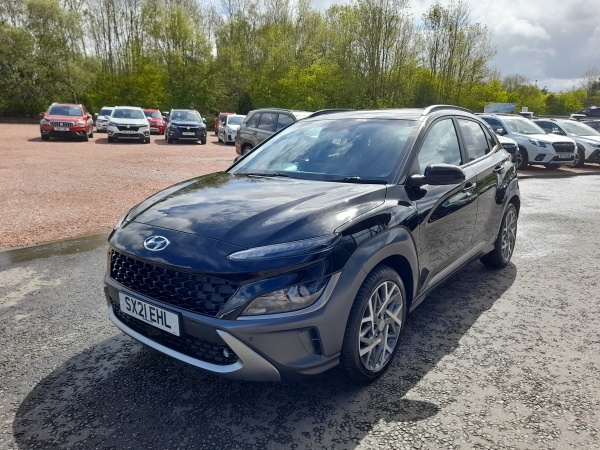 Hyundai Kona 1.6 Gdi Hybrid Premium Dct SX21EHL Black #3