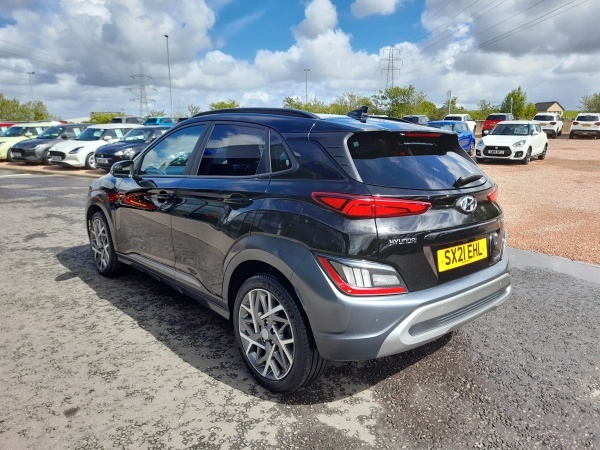 Hyundai Kona 1.6 Gdi Hybrid Premium Dct SX21EHL Black #5