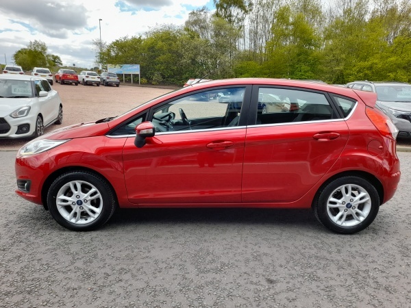 Ford Fiesta 1.0 Ecoboost Zetec SE65GUG Red #4
