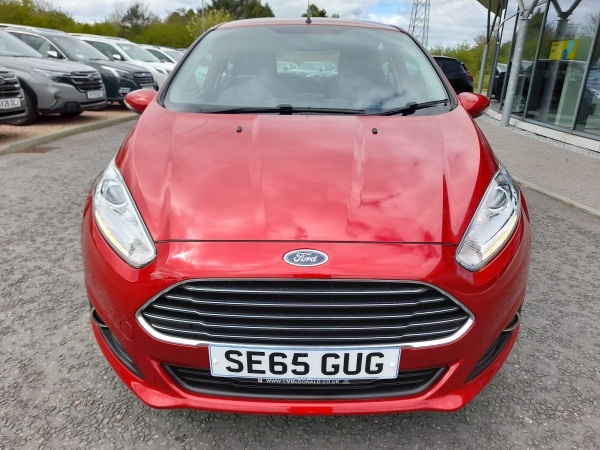 Ford Fiesta 1.0 Ecoboost Zetec SE65GUG Red #2