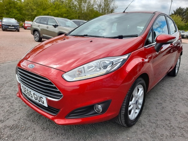 Ford Fiesta 1.0 Ecoboost Zetec SE65GUG Red #3