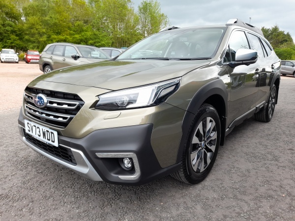 Subaru Outback 2.5I Touring Lineartronic Green #3