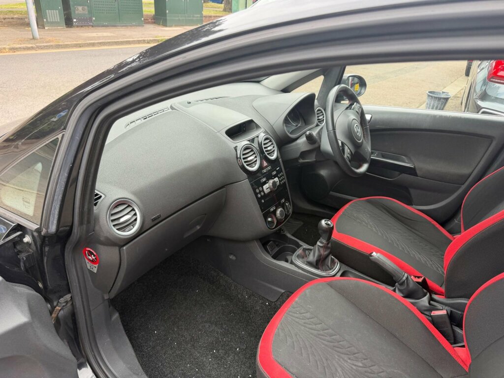 Vauxhall Corsa 1.4 16V Sri Euro 5 DS63YUE Black #5