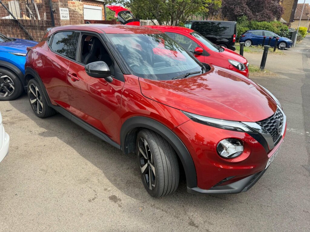Nissan Juke 1.0 Dig-t Tekna Dct Euro 6 Ss Red #2