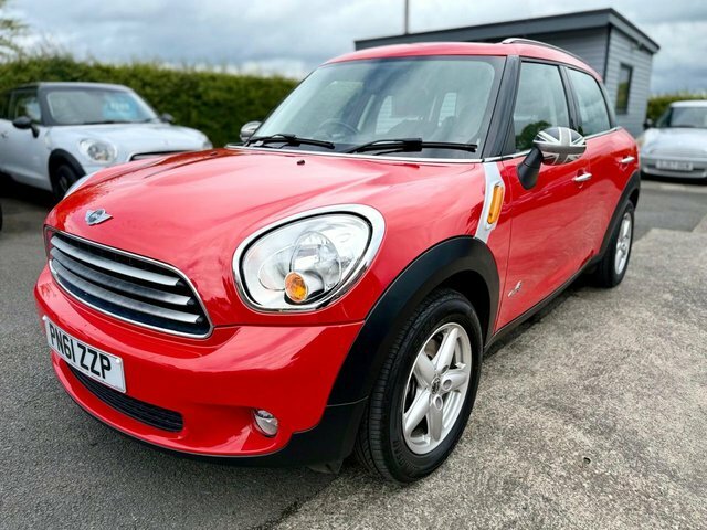 Mini Countryman 1.6 Cooper D Suv All4 Euro 5 S Red
