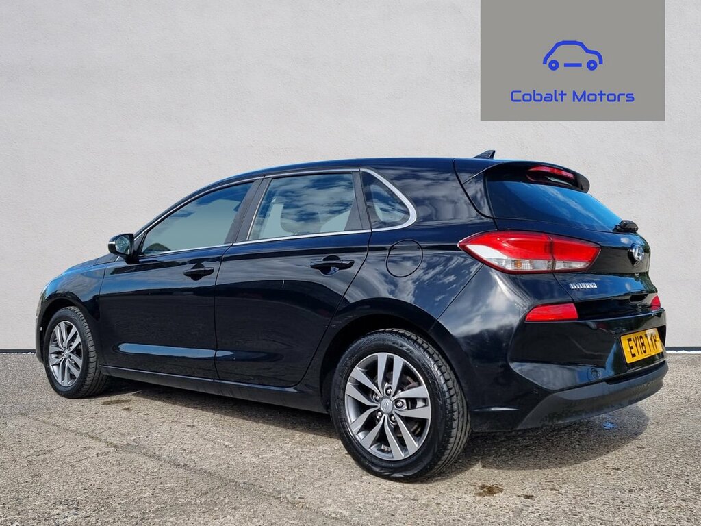 Hyundai I30 1.4 T-gdi Blue Drive Se Nav Hatchback M EY18TYP Black #4