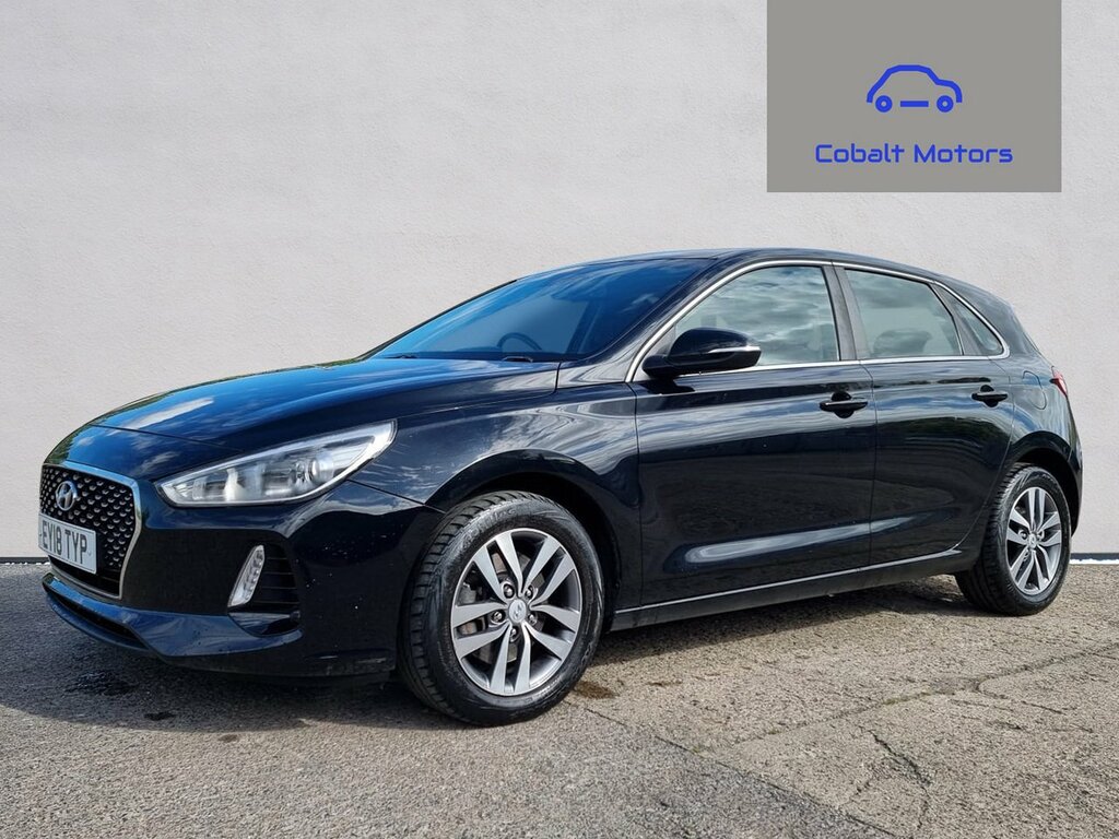Hyundai I30 1.4 T-gdi Blue Drive Se Nav Hatchback M EY18TYP Black #2