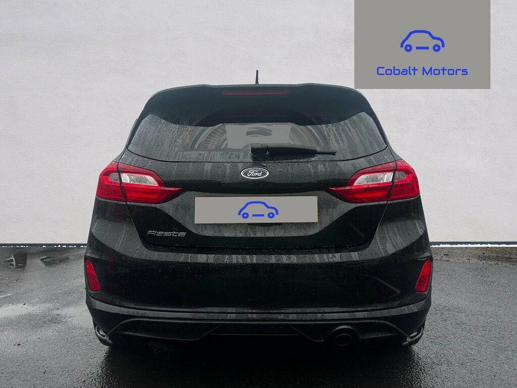 Ford Fiesta 1.0T Ecoboost St-line Navigation Hatchback Pet EA18XZC Black #4