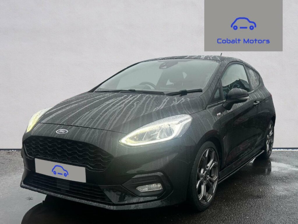 Ford Fiesta 1.0T Ecoboost St-line Navigation Hatchback Pet EA18XZC Black #2