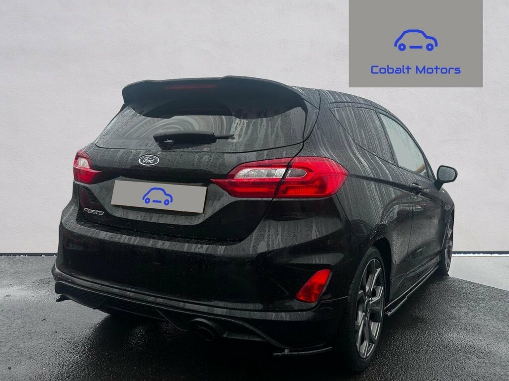 Ford Fiesta 1.0T Ecoboost St-line Navigation Hatchback Pet EA18XZC Black #3