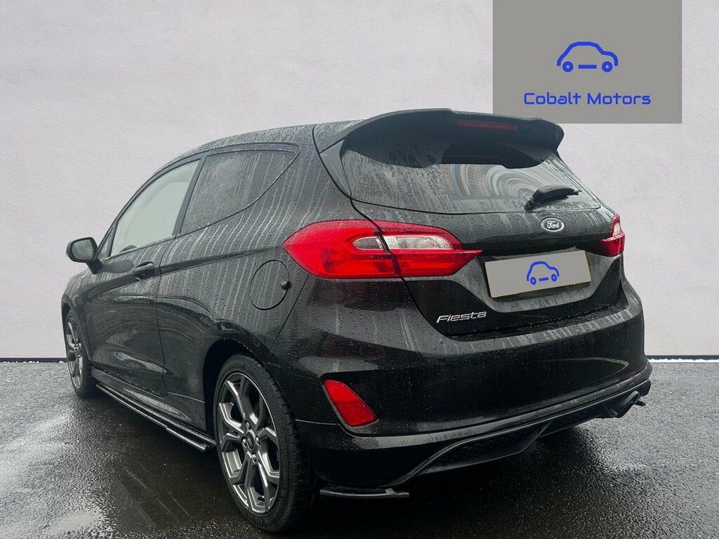 Ford Fiesta 1.0T Ecoboost St-line Navigation Hatchback Pet EA18XZC Black #5