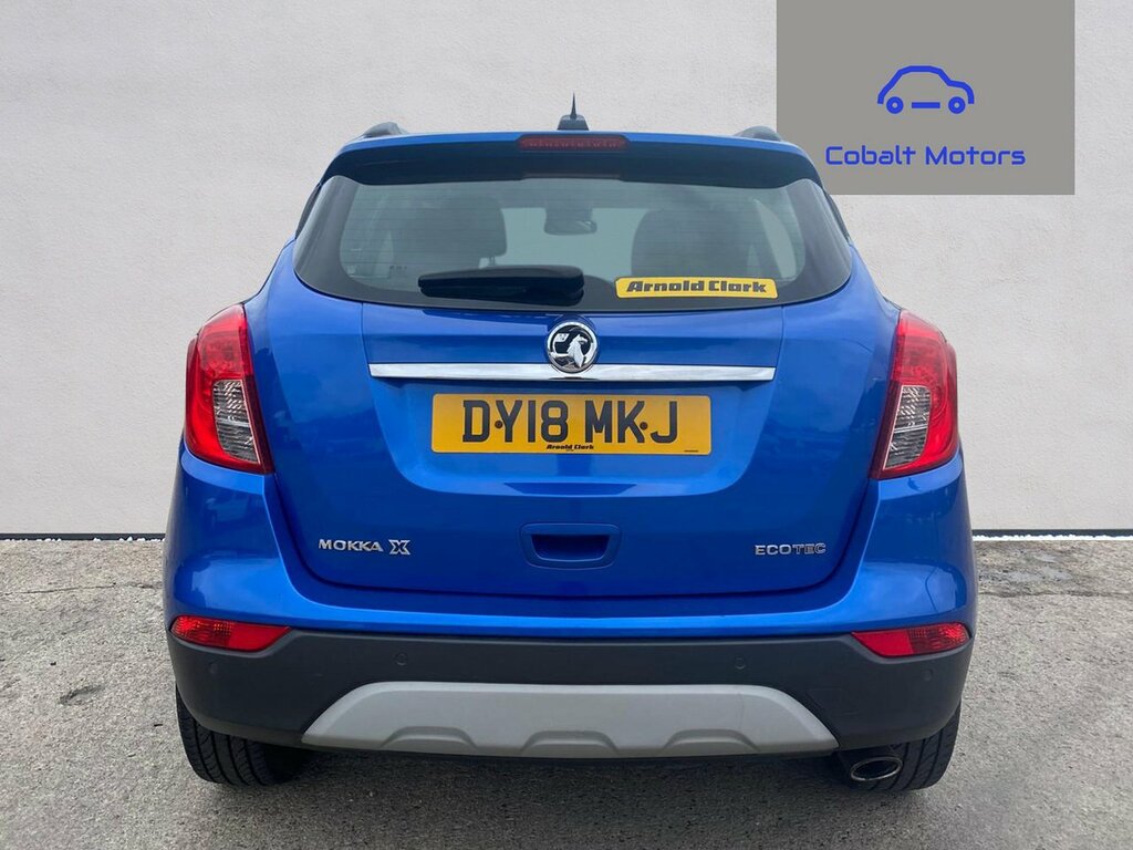 Vauxhall Mokka X 1.4I Turbo Ecotec Design Nav Suv DY18MKJ Blue #4