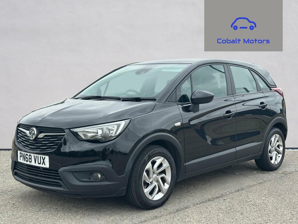 Vauxhall Crossland X Se U1593 Ulez PN68VUX Black #2
