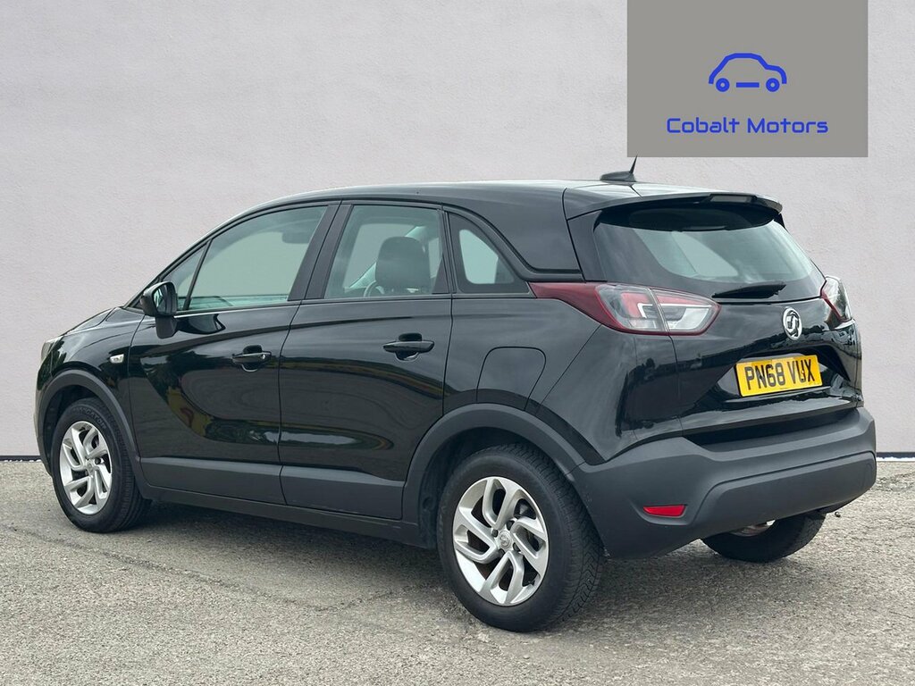 Vauxhall Crossland X Se U1593 Ulez PN68VUX Black #4