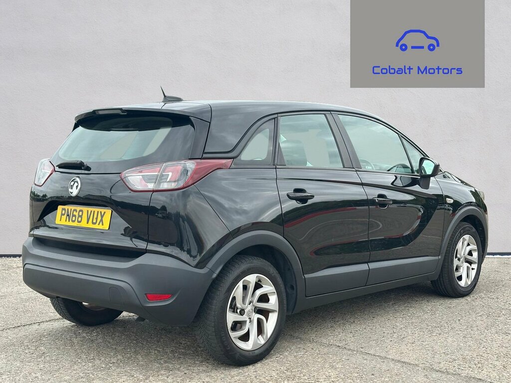 Vauxhall Crossland X Se U1593 Ulez PN68VUX Black #3