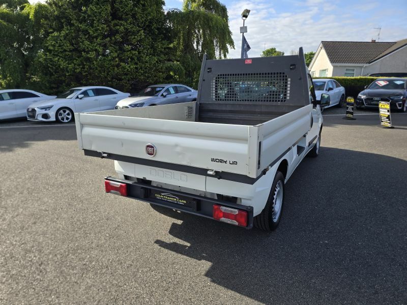 Fiat Doblo Dropside 16V 1.6 Multijet II Lwb White #2
