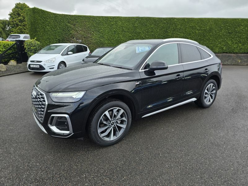 Audi Q5 S Line 40 2.0Tdi Mhev Quattro Coupe S L99GSR Black #2