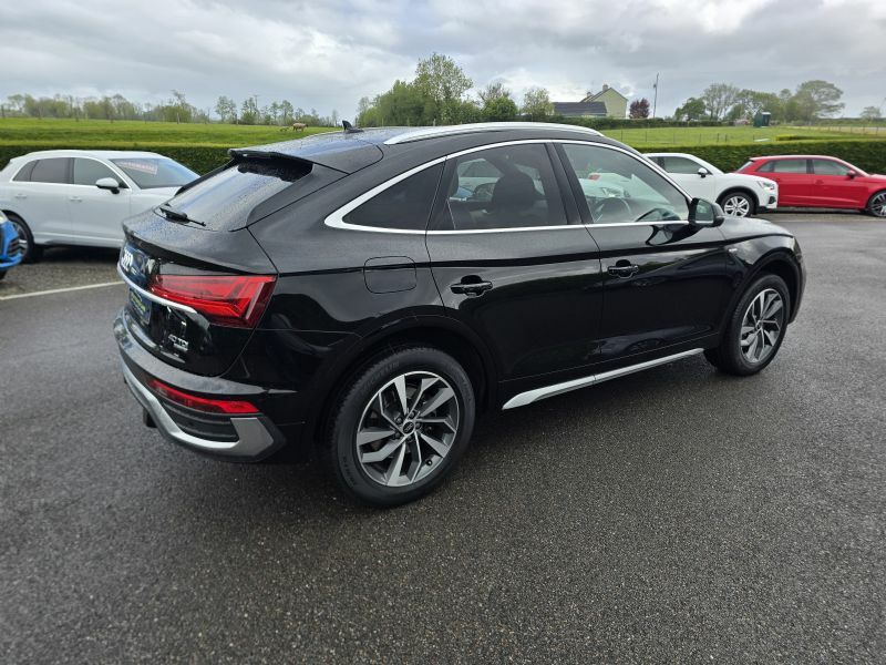 Audi Q5 S Line 40 2.0Tdi Mhev Quattro Coupe S L99GSR Black #5