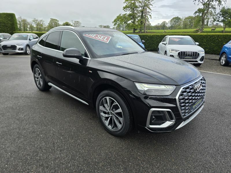 Audi Q5 S Line 40 2.0Tdi Mhev Quattro Coupe S L99GSR Black #6