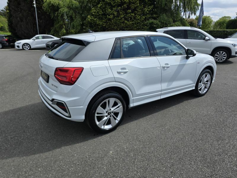 Audi Q2 S Line 35 1.5Tfsi S GSZ8739 White #5