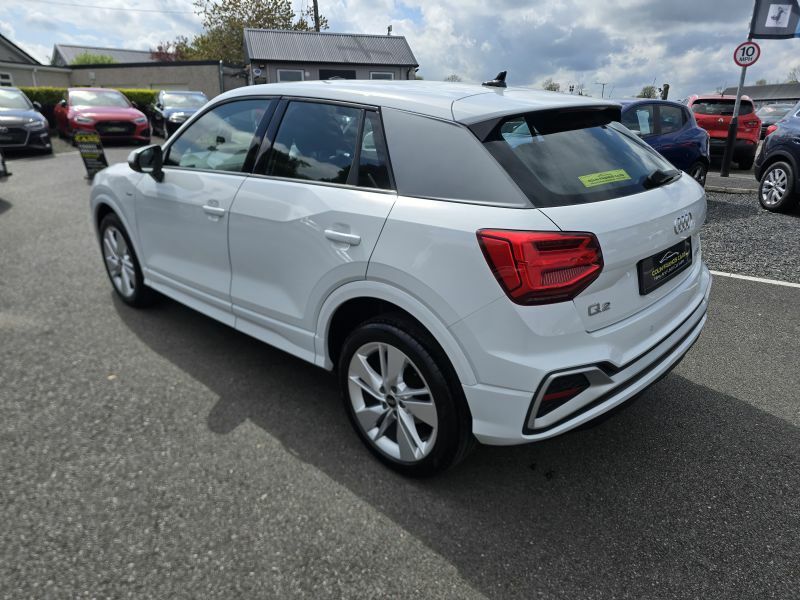 Audi Q2 S Line 35 1.5Tfsi S GSZ8739 White #3