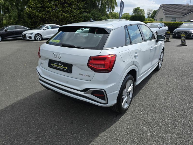 Audi Q2 S Line 35 1.5Tfsi S GSZ8739 White #4