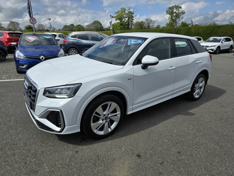 Audi Q2 S Line 35 1.5Tfsi S GSZ8739 White #2