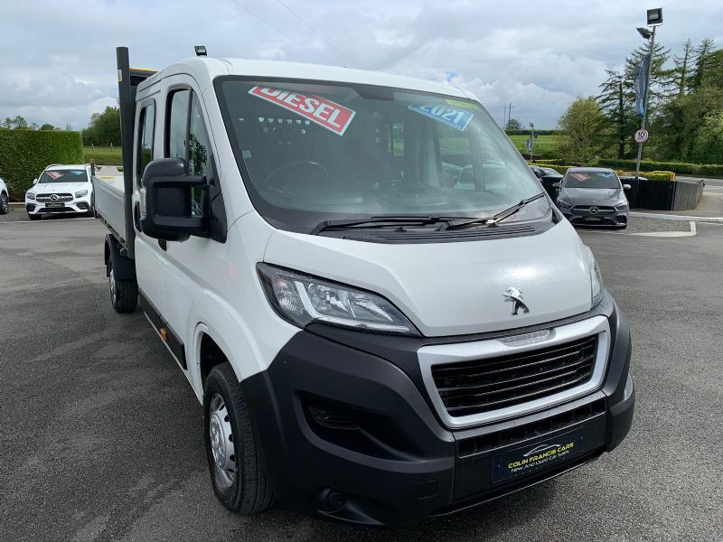 Peugeot Boxer 335 L3 2.2Bluehdi Crewcab Tipper White #5