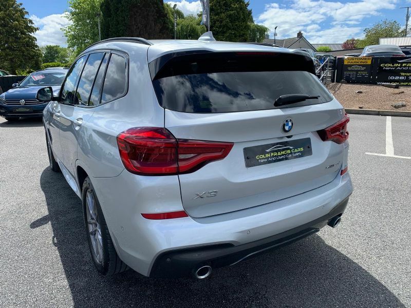 BMW X3 Xdrive20d M Sport Mhev YB21ZUP Silver #4